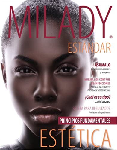 Spanish Translated Milady Standard Esthetics: Fundamentals (11th Edition) - Original PDF
